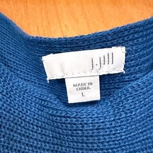 J. Jill Vibrant Blue Knit Top